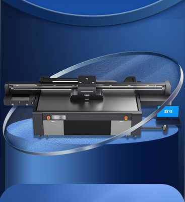 Vielseitige Tinten--UV-Drucker Flatbed-Druckmaschine mit mittlerer Höhe von 10 cm