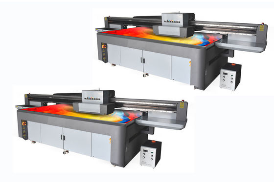 Hochauflösender Großformat-Drucker mit Ricoh G5/G6 Düse und 2 Druckköpfen Maximale Druckauflösung 1440 x 2880 Dpi