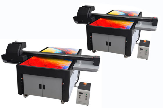 2-Druckkopf Großformat UV-Drucker Professionelle Schilddruckmaschine mit UV-LED-Tinte