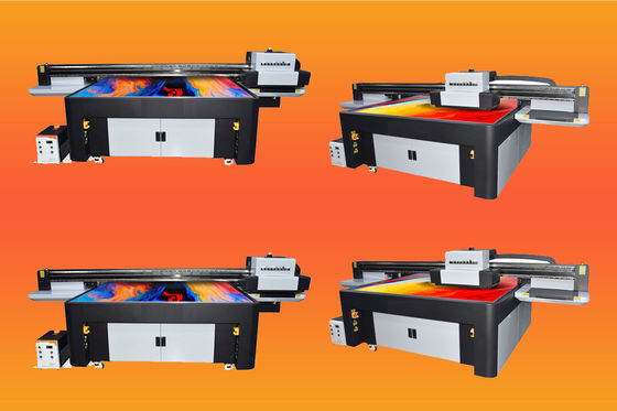 Anpassbarer Ultrahoch-Mittelgroßer Großformatdrucker 4130 x 2000 x 1300 mm mit schwarzen Tintenfarben