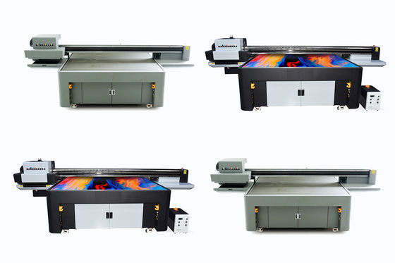 Auflösung UV-Flachbettdrucker mit Doppeldruckmodus Geschwindigkeiten bis zu 108 m2/h