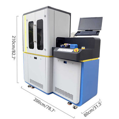 40-120 mm Durchmesser UV-Tintenstrahldruckmaschine mit Touchscreen und USB 3.0