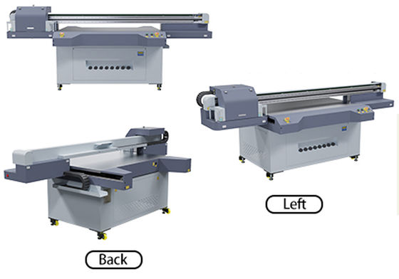 UV-Flachbettdrucker mit kontinuierlicher Tintenversorgung mit Epson DX5 Druckkopf und Stahlrahmenstruktur