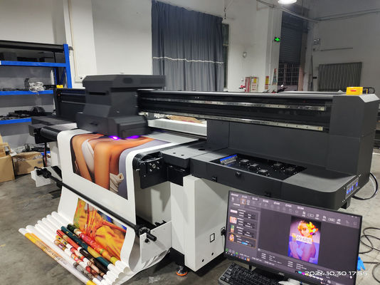 1.8m CMYK / Weiß Roll-to-Roll Drucker mit hoher Auflösung