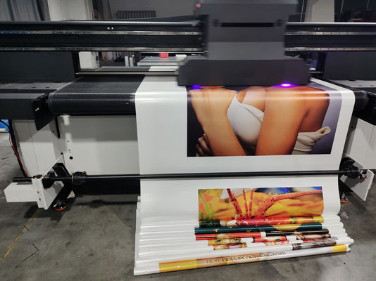 CMYK-Multikolor-Roll-to-Roll-Drucker mit hoher Auflösung