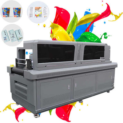 UV-Drucker mit Einwegpass für LED-Umwelt-UV-Tintendruck auf Materialien bis zu 10 cm Höhe