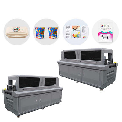 UV-Drucker Flachbodenflaschendruckmaschine mit Onyx Thrive Rip Software