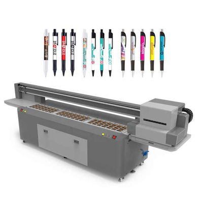 UV-LED-Drucktechnologie UV-Drucker mit Rich G5/G6 Düse und Tintenfarbe W CMYKLCLM Lichtöl