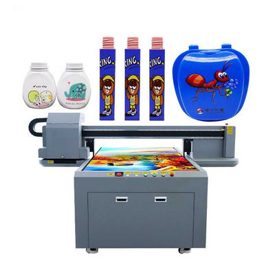 Stahlrahmenstruktur Zylinder UV-Drucker mit XAAR 1201 Düse für konsistente Ergebnisse