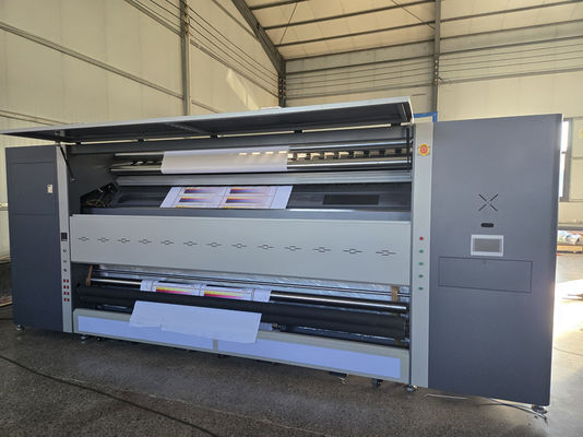 Multikolor 8 Color Pass Hochgeschwindigkeitsflaggendruckmaschine 360x1800 Dpi 4 Pass 720 X 1200 Dpi