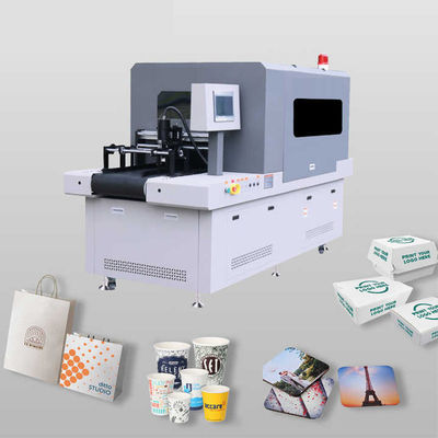 USB 3.0-Schnittstelle Einfachpass UV-Drucker für Druck mittlere Höhe 0-10cm und kompakte 2100x1450x1600mm Ausrüstungsgröße
