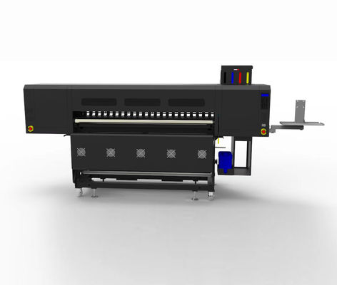 Bis zu 3,2 Meter Druckbreite Digitale Textildrucker Automatisches Gürtelreinigungssystem enthalten