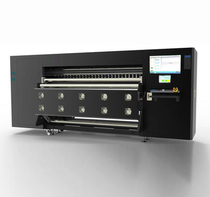 270 m2 / Stunde maximale Druckgeschwindigkeit Digitaler Textildrucker, ausgestattet mit PLC-Tintenzufuhrsystem