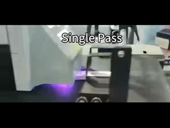 UV-Drucker Flachbodenflaschendruckmaschine mit Onyx Thrive Rip Software