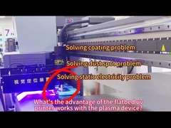 Professioneller UV-Drucker mit großem Format, der TITT/JPG/EPS/PDF/BMP für Drucklösungen akzeptiert