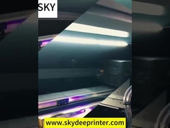 Wasserbasierter Pigment Tinten-DTF-Drucker mit 4 m2/h Geschwindigkeitsmodus und 600 mm Druckbreite