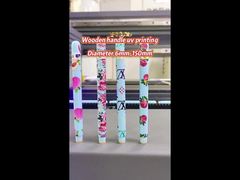 Kompakter UV-Drucker Zylinder Flachbett UV-Leinwanddrucker zylindrisch